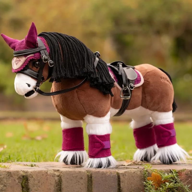 LeMieux Mini Toy Pony Saddle Pad - Blackberry-1