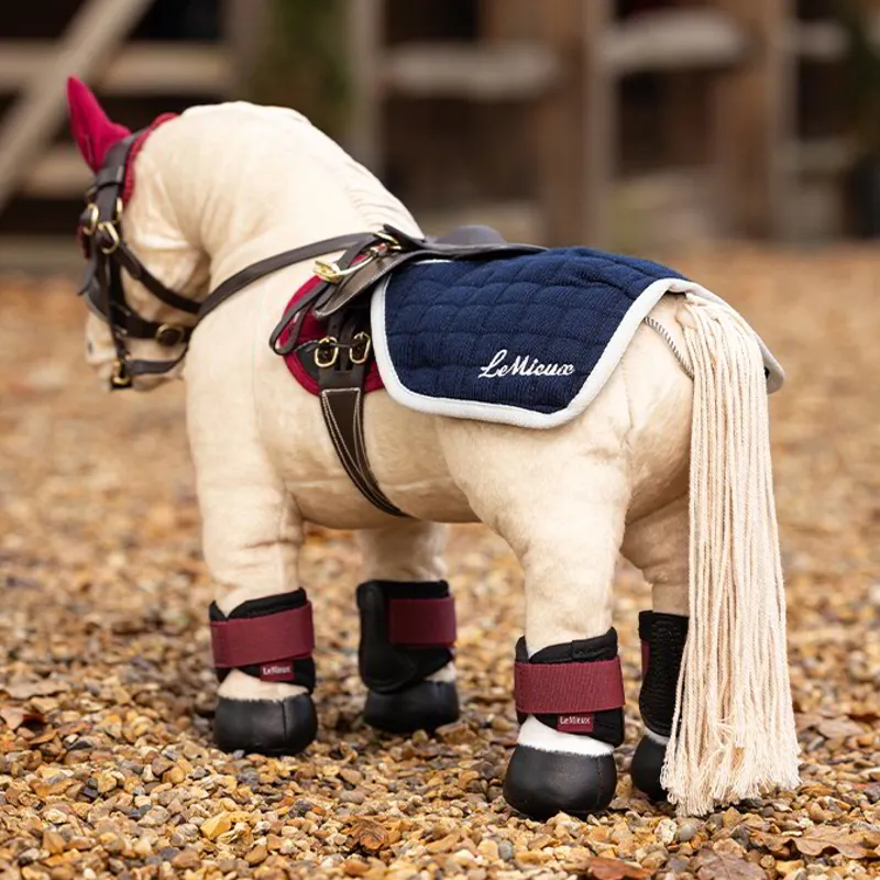 LeMieux Toy Pony Quarter Sheet - Navy-2