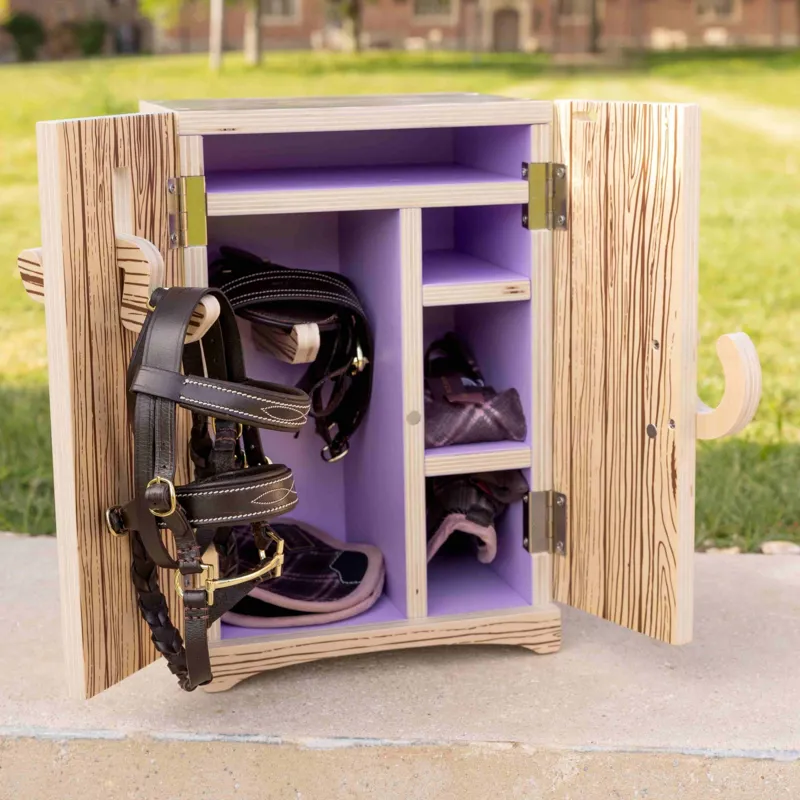 LeMieux Wooden Toy Pony Tack Locker-1