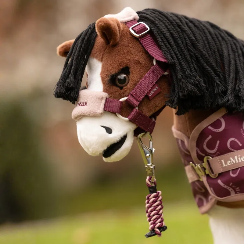 LeMieux Mini Toy Pony Vogue Halter - Blackberry-1