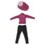 LeMieux Toy Rider Outfit - Blackberry