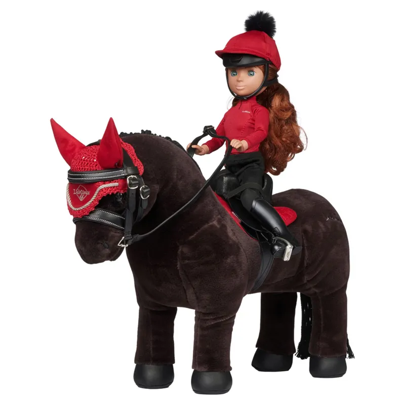LeMieux Toy Rider Steady Saddle - Black-1