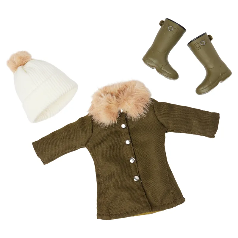 LeMieux Toy Rider Winter Country Outfit - Green-1