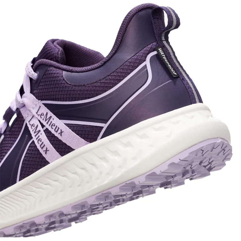 LeMieux Trax Viva Junior Waterproof Sneakers - Juniper/Lilac-3