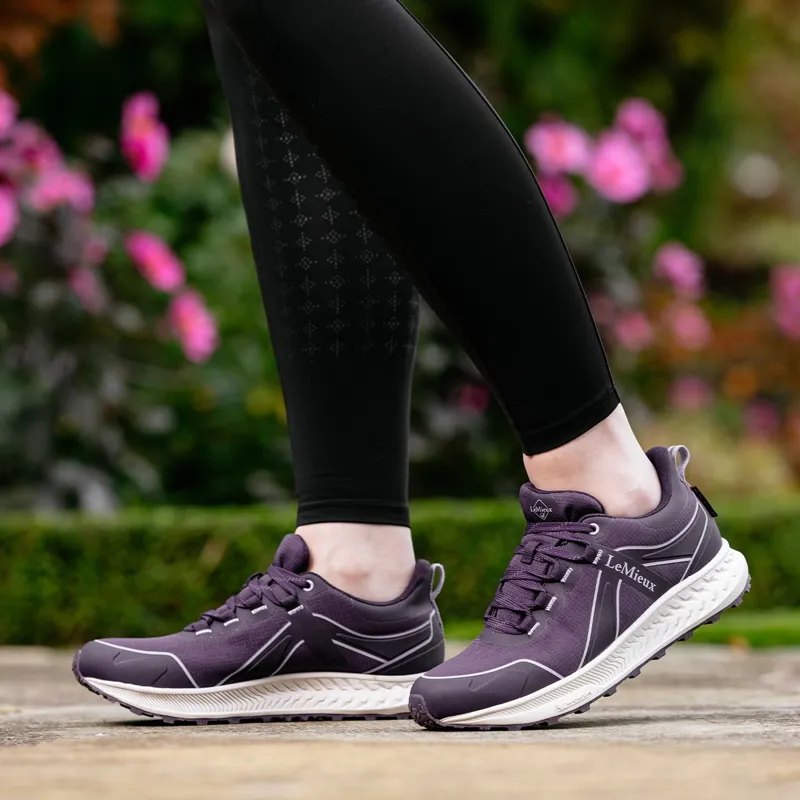 LeMieux Trax Viva Women's Waterproof Sneakers - Juniper/Lilac-3