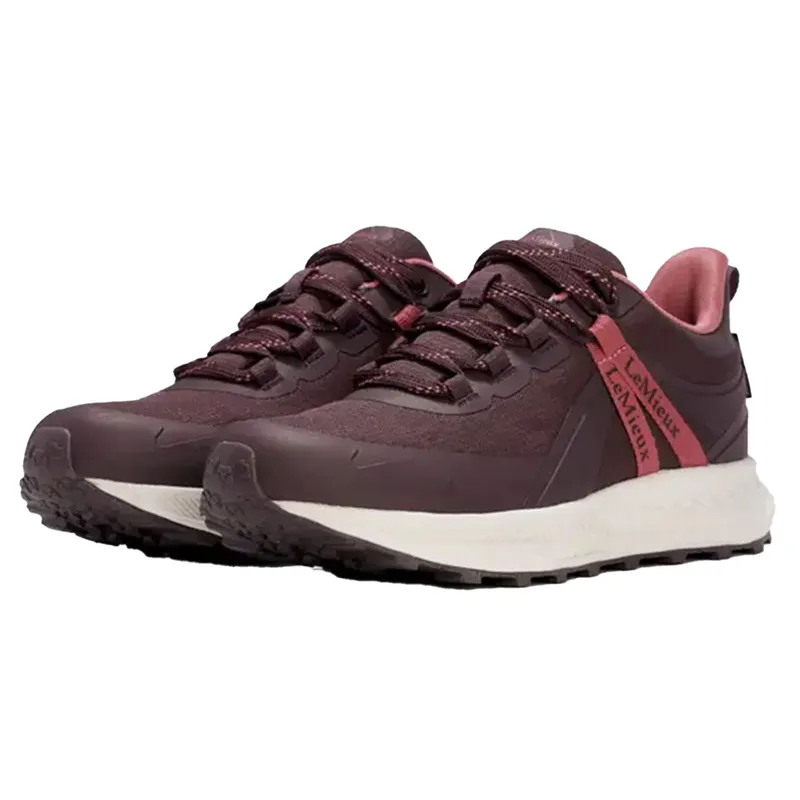 LeMieux Trax Viva Womens Waterproof Sneakers - Damson-1