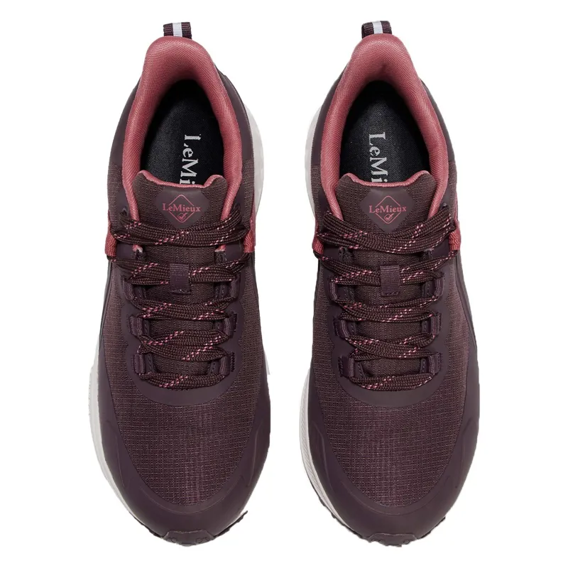 LeMieux Trax Viva Womens Waterproof Sneakers - Damson-2