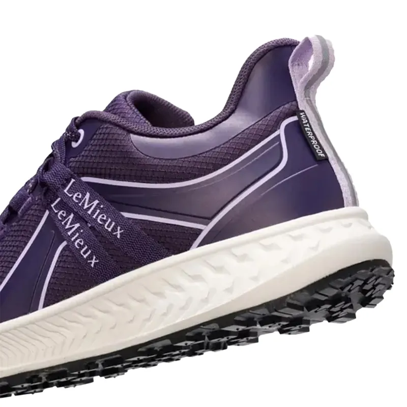 LeMieux Trax Viva Women's Waterproof Sneakers - Juniper/Lilac-5