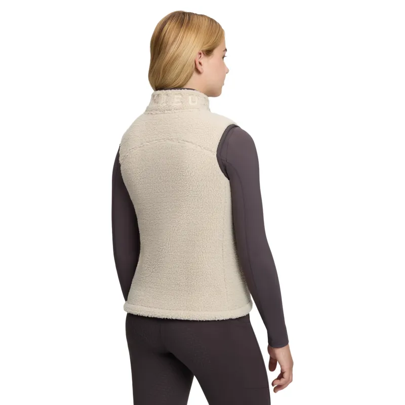 LeMieux Young Rider Trinity Teddy Vest - Almond Pre-Order-2
