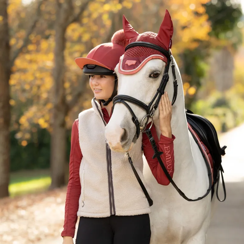 LeMieux Young Rider Trinity Teddy Vest - Almond Pre-Order-3