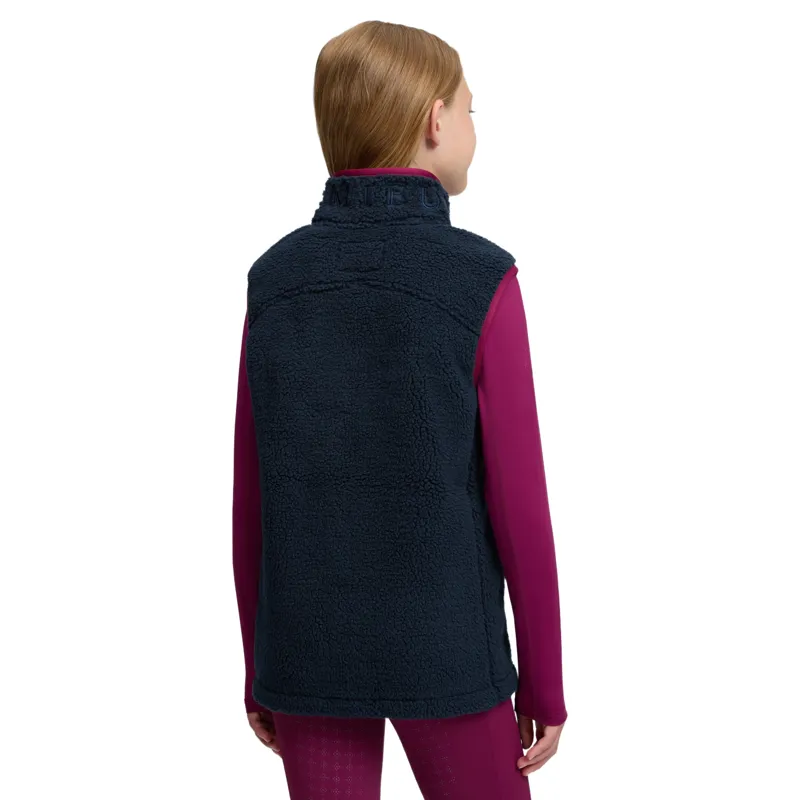 LeMieux Young Rider Trinity Teddy Vest - Navy Pre-Order-2