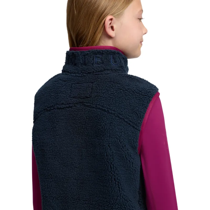 LeMieux Young Rider Trinity Teddy Vest - Navy Pre-Order-4