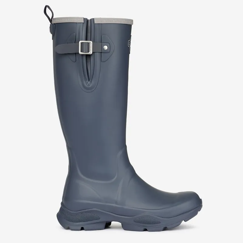 LeMieux Ultra Stride Women's Neoprene Lined Rain Boots - Navy-5