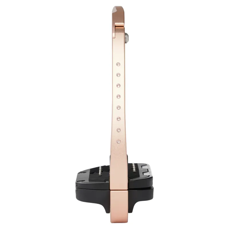 LeMieux Brilliance Vector Balance Stirrups - Rose Gold-2