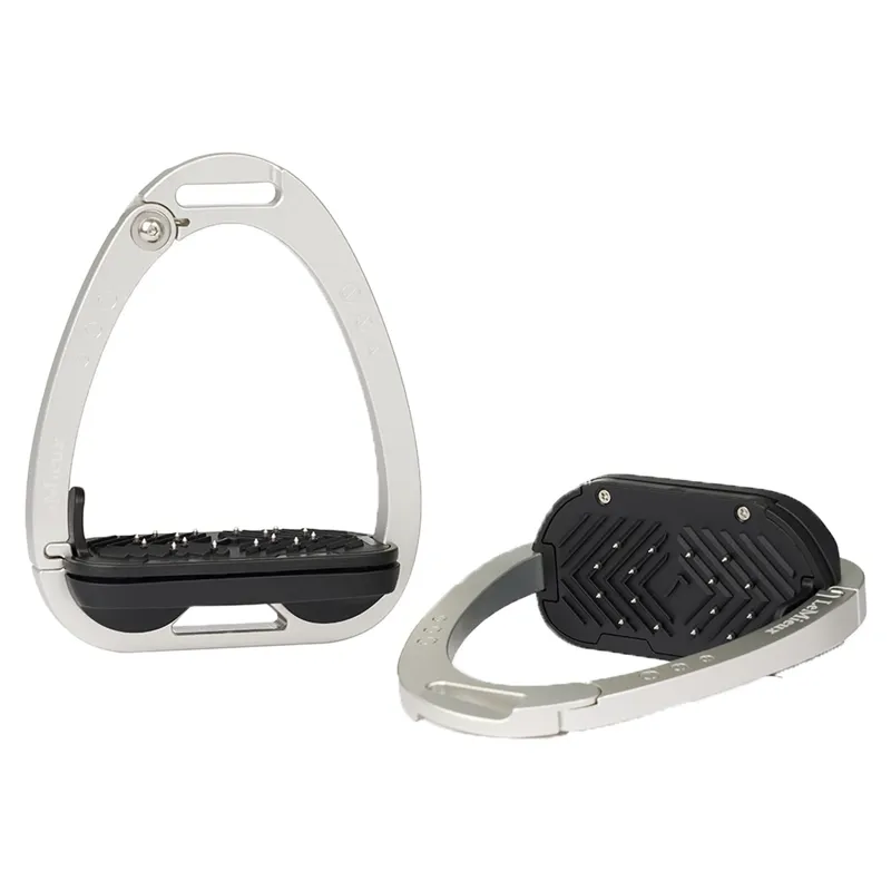 LeMieux Vector Control Flat Safety Stirrups - Aluminum