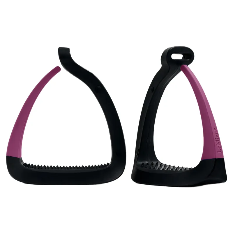 LeMieux VectorFlex Safety Stirrup Arms - Blackberry-1