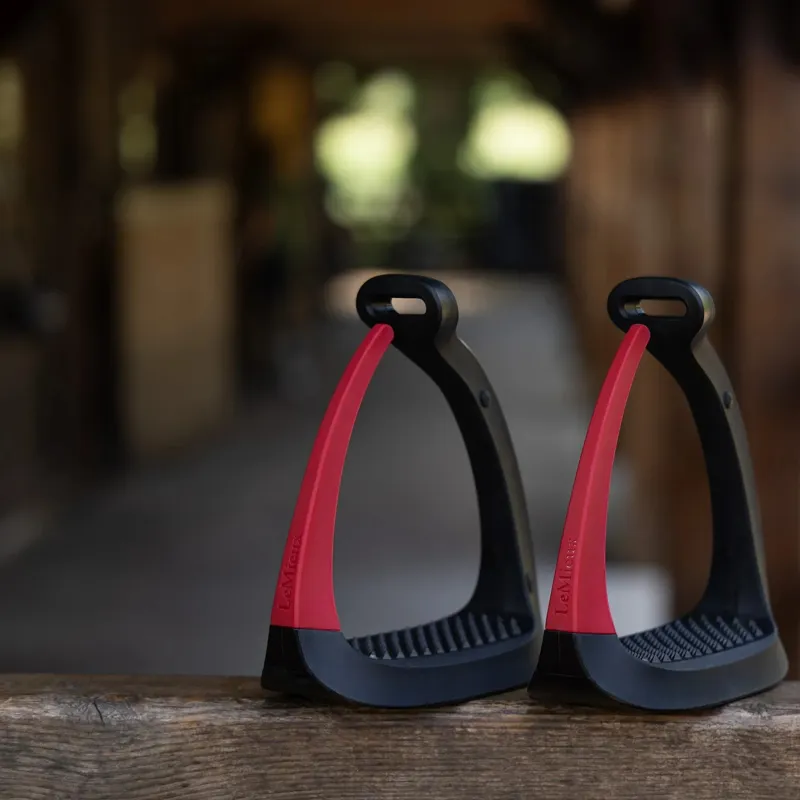 LeMieux VectorFlex Safety Stirrup Arms - Chilli-2