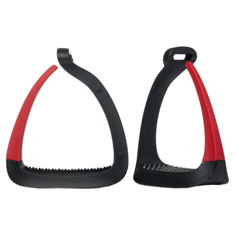 LeMieux VectorFlex Safety Stirrup Arms - Chilli-1