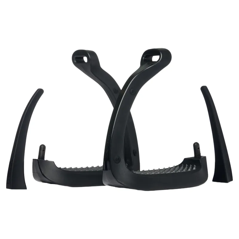 LeMieux VectorFlex Stirrups - Black-2