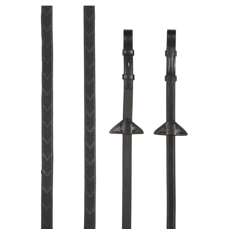 LeMieux Versa Grip Reins - Brown