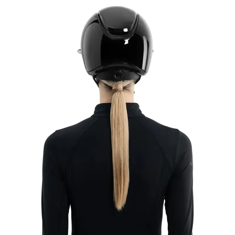 LeMieux Verv Competition Helmet - Gloss Black-4
