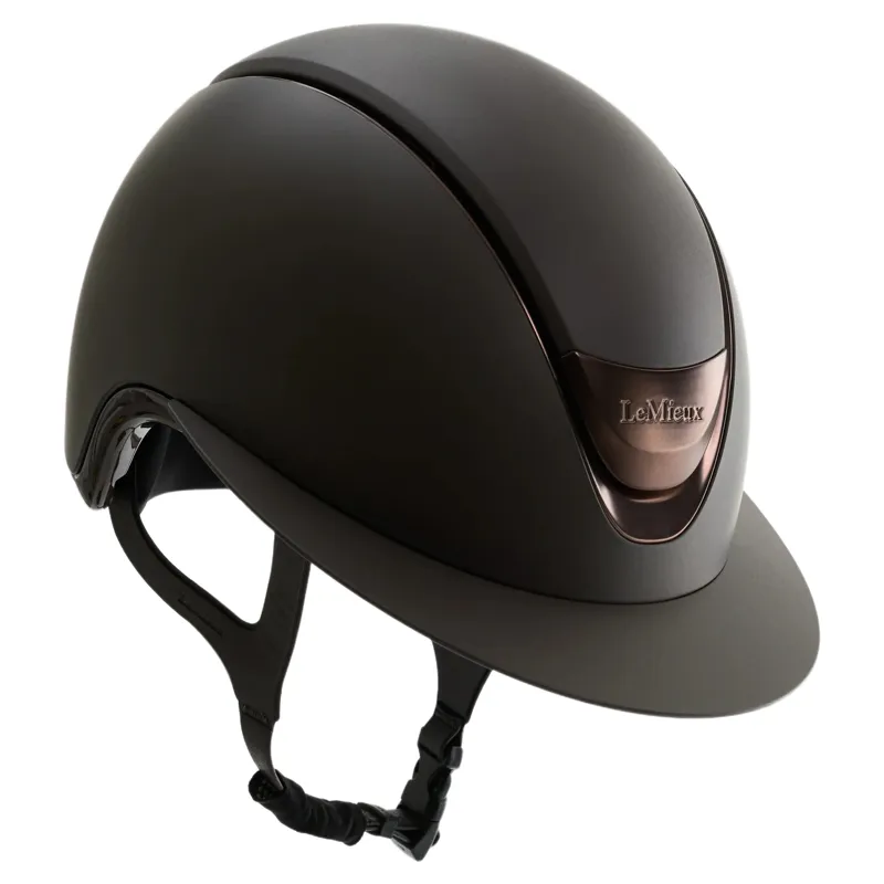 LeMieux Verv Competition Helmet - Matte Brown-2