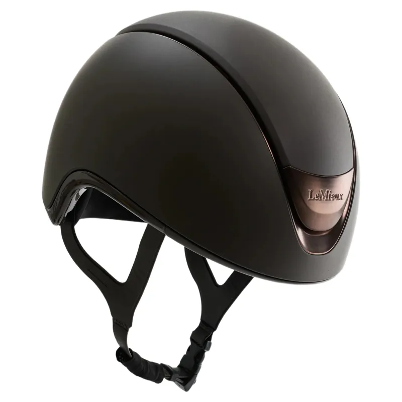 LeMieux Verv Competition Helmet - Matte Brown-4