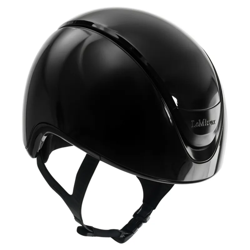 LeMieux Verv Helmet Panel - Gloss Black-2