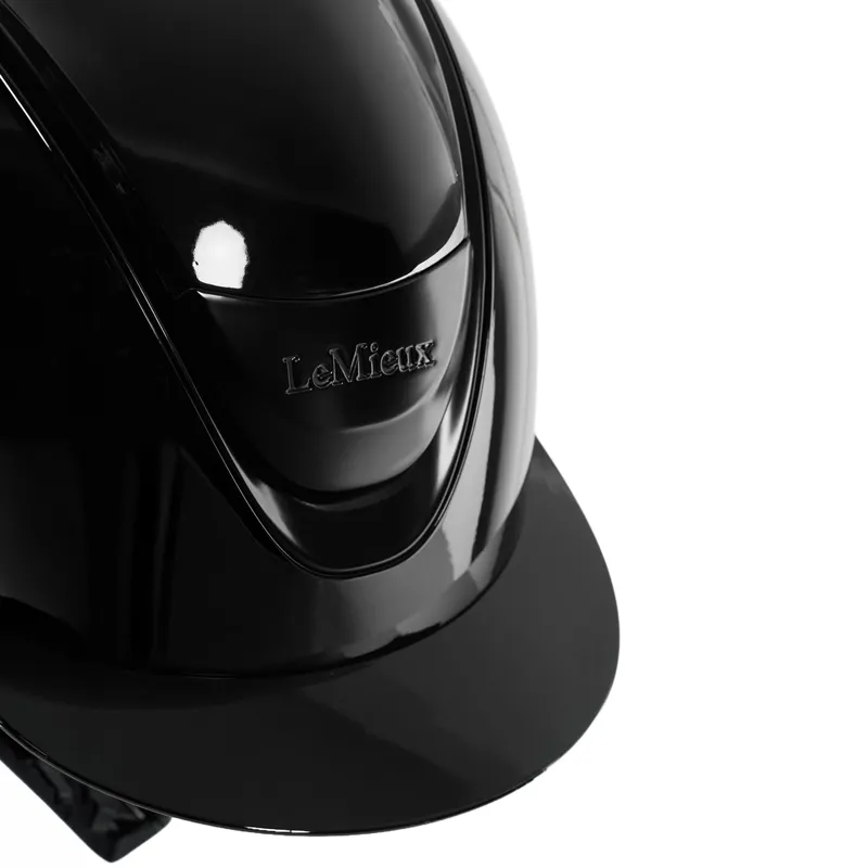 LeMieux Verv Helmet Panel - Gloss Black-1