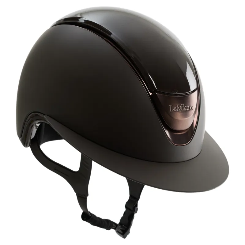 LeMieux Verv Helmet Panel - Gloss Brown-1