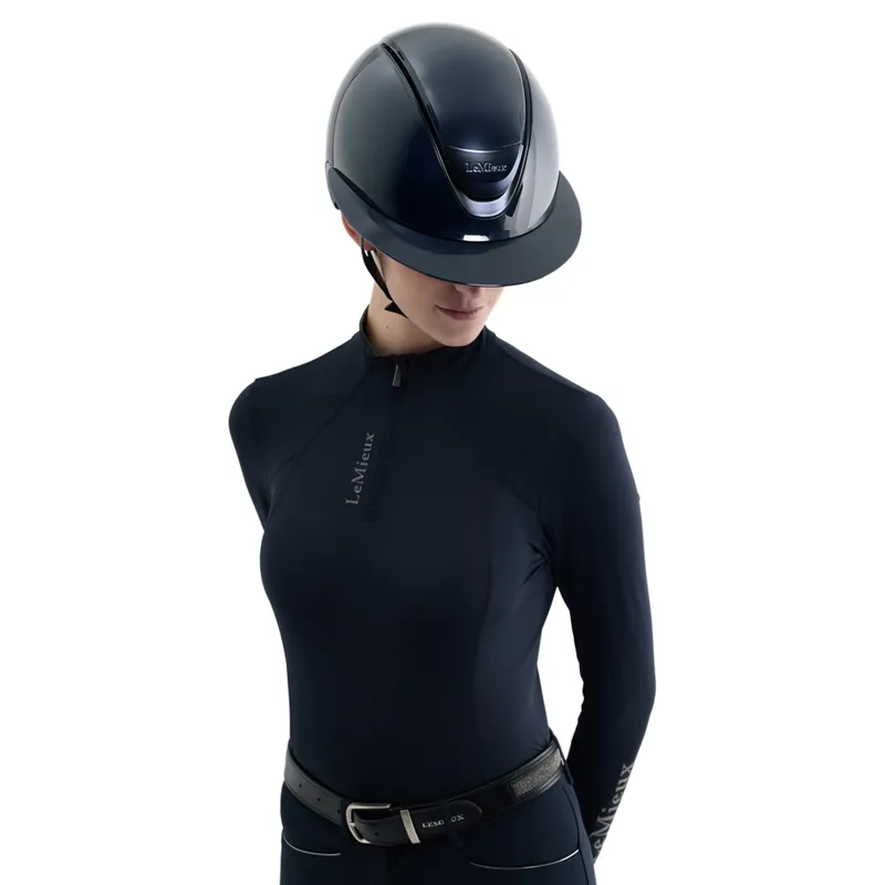 LeMieux Verv Helmet Panel - Gloss Navy-1