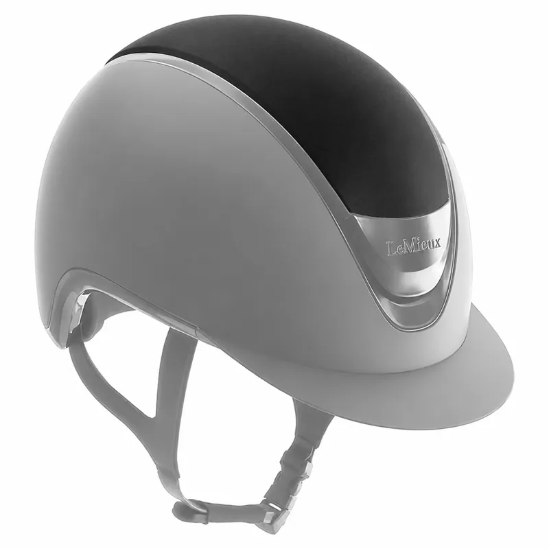 LeMieux Verv Helmet Panel - Matte Black