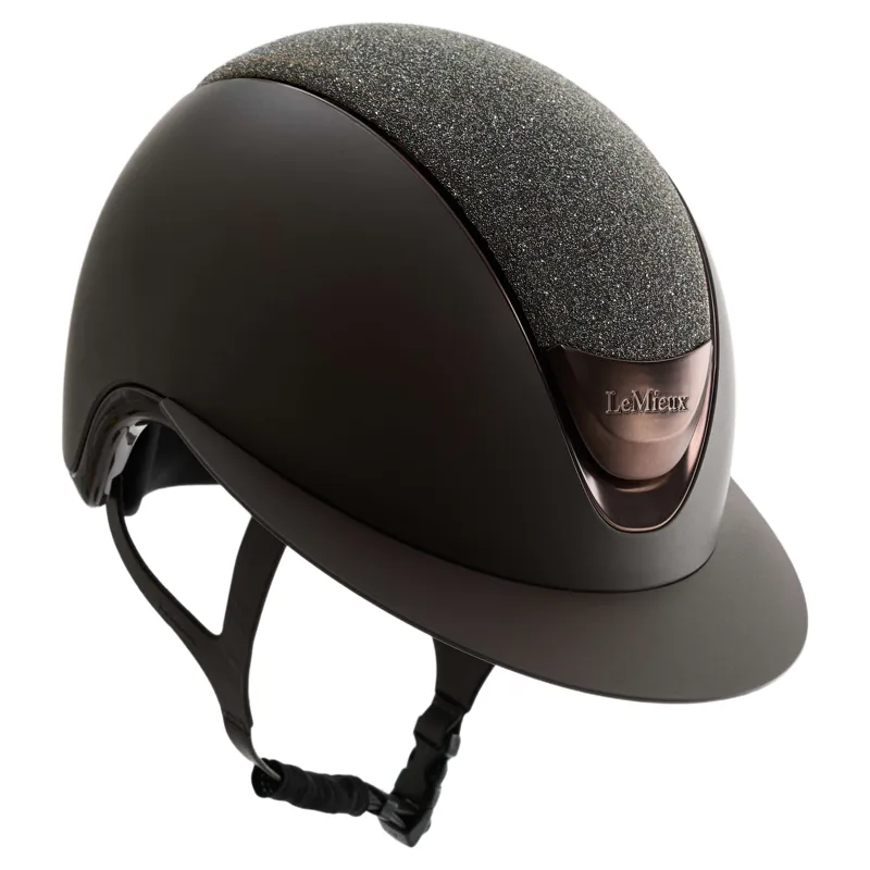 LeMieux Verv Helmet Panel - Brilliance Espresso-1
