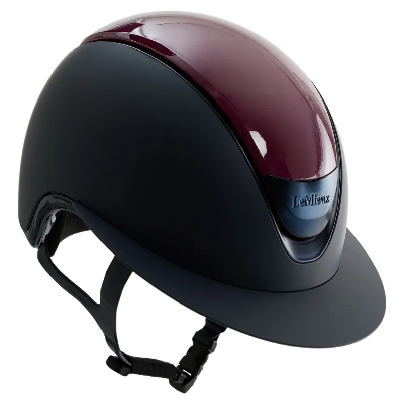 LeMieux Verv Helmet Panel - Blackberry-1