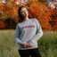 LeMieux Vida Varsity Crew Neck Women's Sweatshirt - Gray Marl