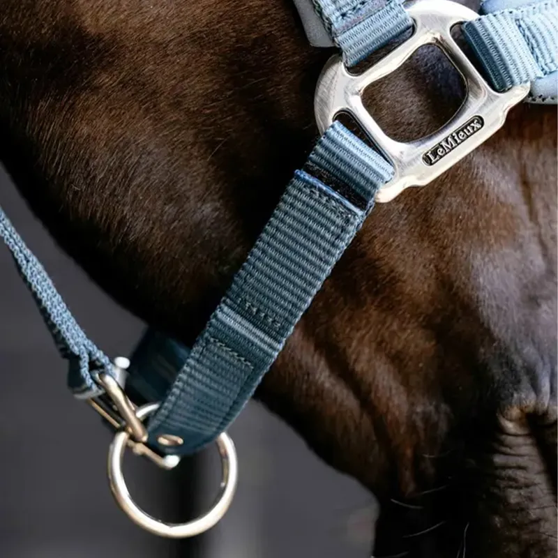LeMieux Vogue Breakaway Halter - Ice Blue-2
