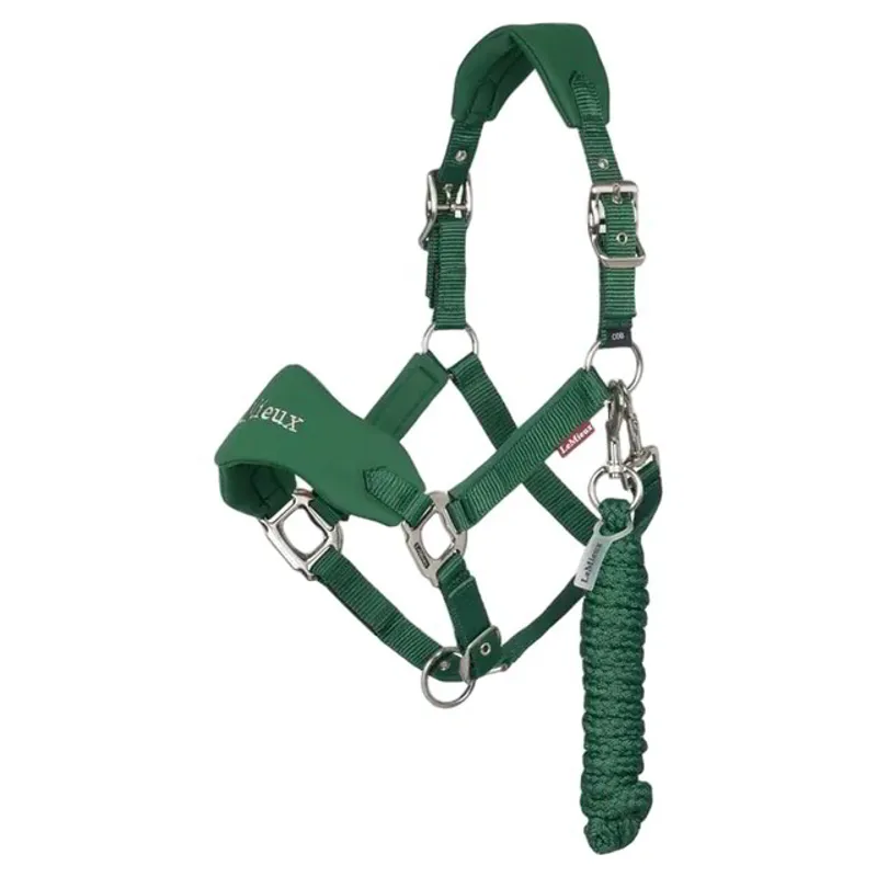 LeMieux Vogue Breakaway Halter - Hunter Green