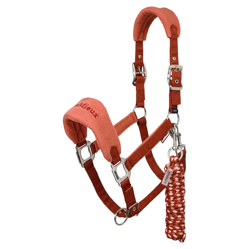LeMieux Vogue Halter and Lead Rope Set - Russet