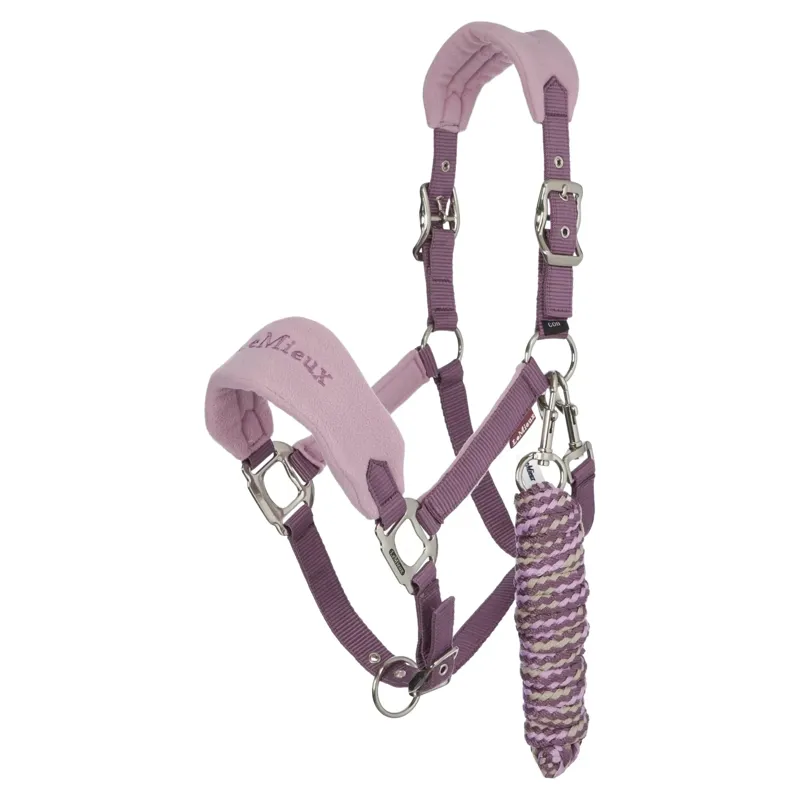 LeMieux Vogue Halter and Lead Rope Set - Mallow