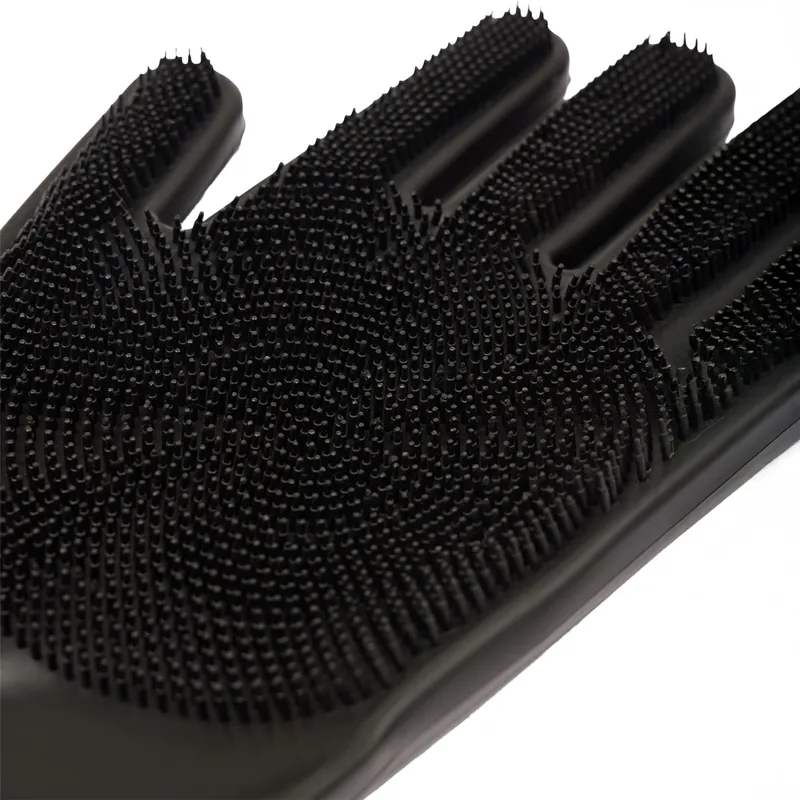 LeMieux Long Sleeve Waterproof Washing Glove - Black-1