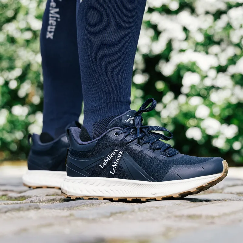LeMieux Trax Waterproof Sneakers - Navy-5