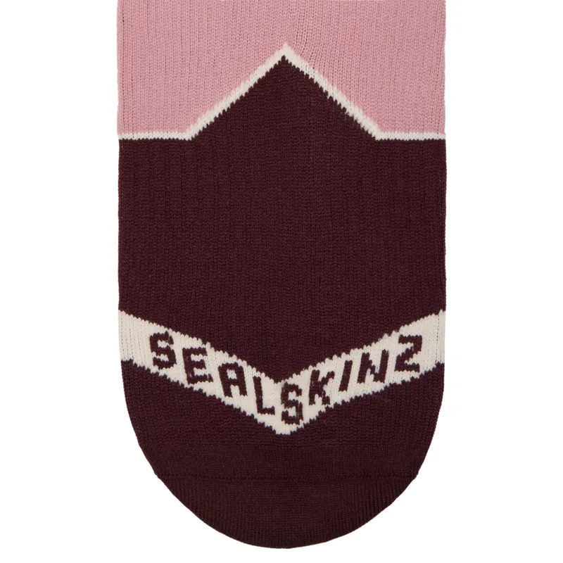 LeMieux x Sealskinz Anti-Blister Waterproof Riding Socks - Dusty Pink-4