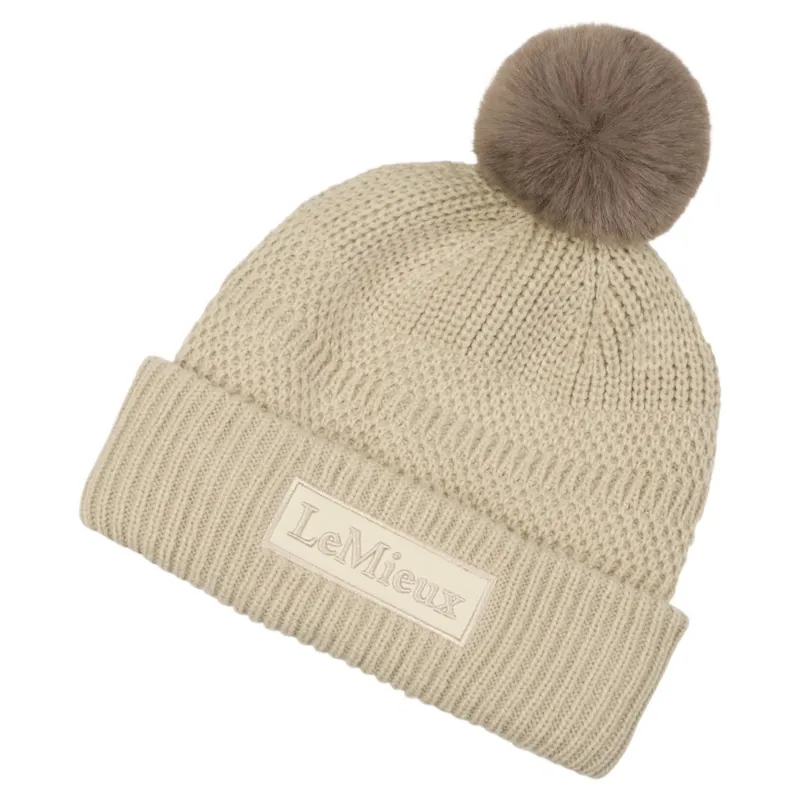 LeMieux x Sealskinz Waterproof Beanie Hat - Stone