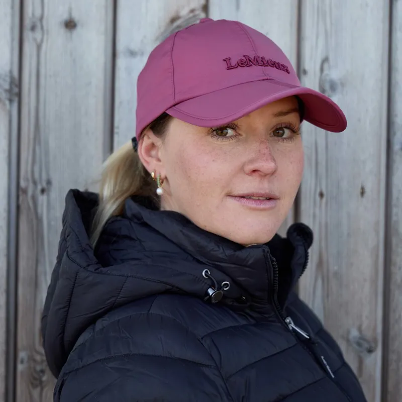 LeMieux x Sealskinz Waterproof Foldable Cap - Pink-1