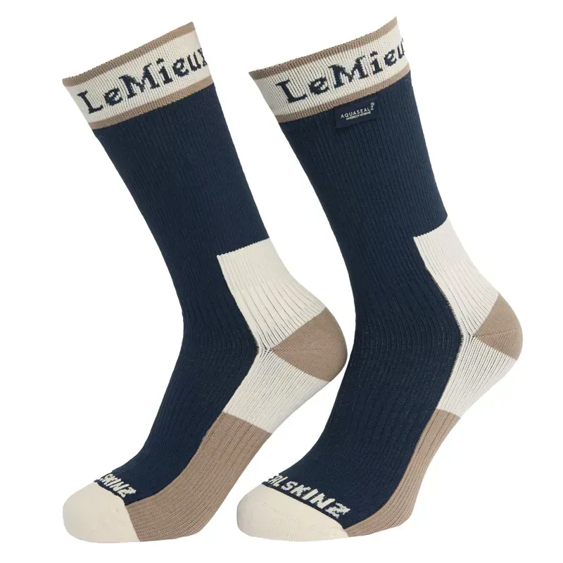 LeMieux x Sealskinz Waterproof Socks - Navy