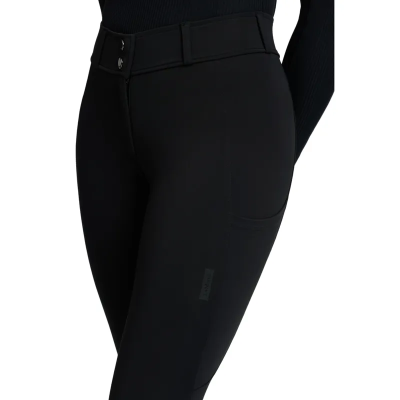 LeMieux Young Rider Bex Half Seat Breeches - Black-4