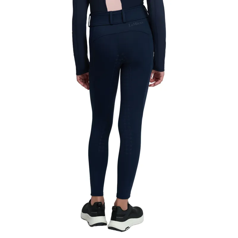 LeMieux Young Rider Bex Half Seat Breeches - Navy-1
