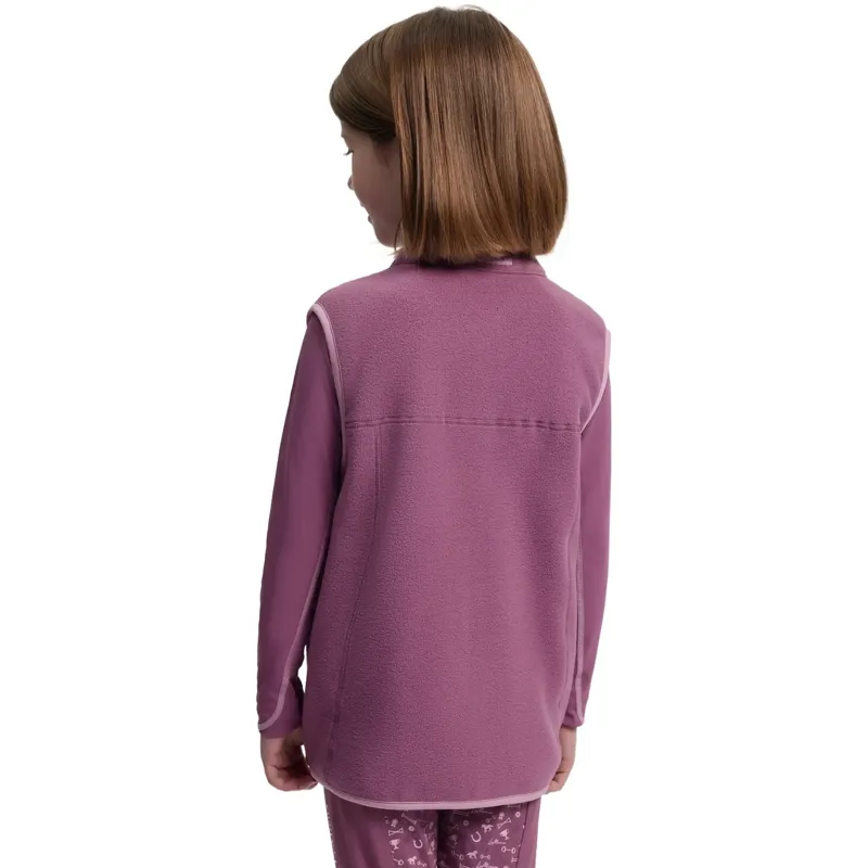 LeMieux Young Rider Bobbi Fleece Vest - Mallow-1