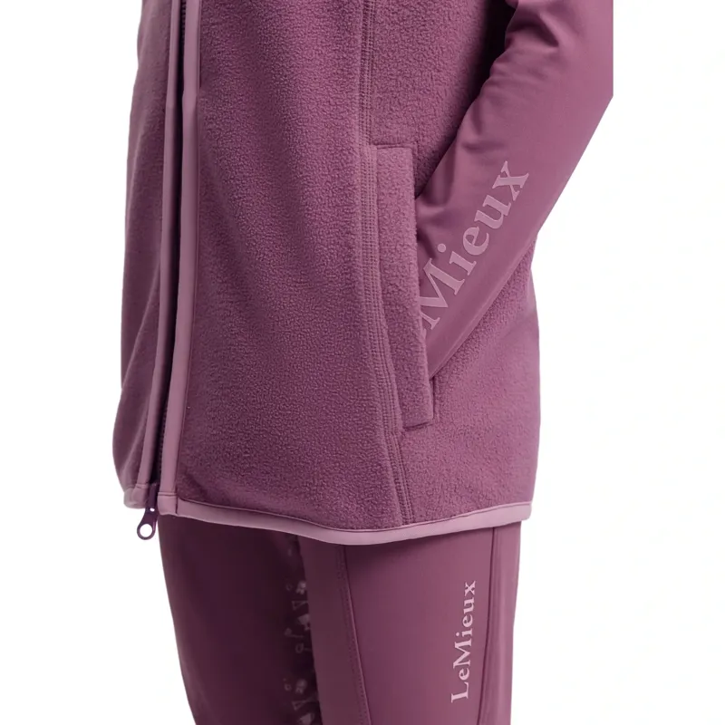 LeMieux Young Rider Bobbi Fleece Vest - Mallow-3