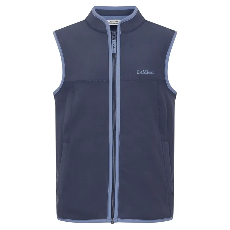 LeMieux Young Rider Bobbi Fleece Vest - Shadow-3